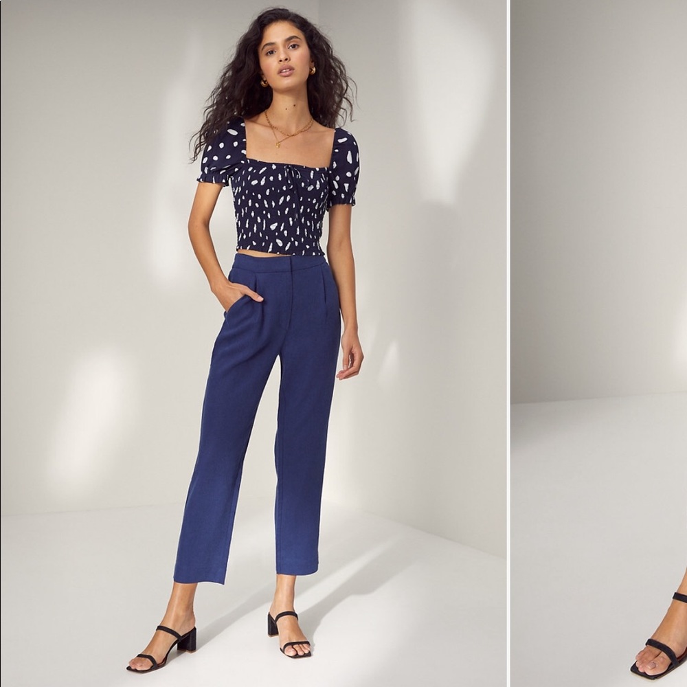 Aritzia linen pants